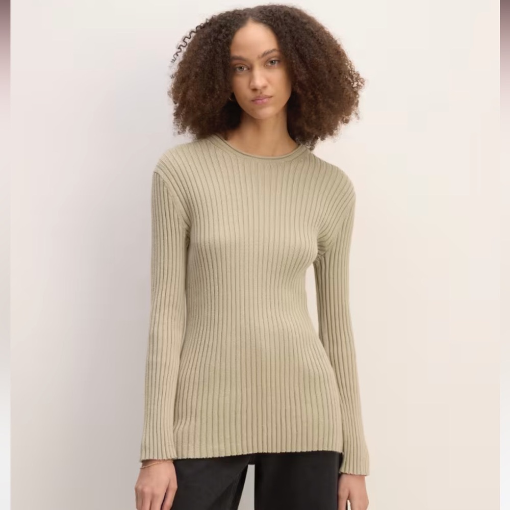 Everlane The Cotton Rib Crew